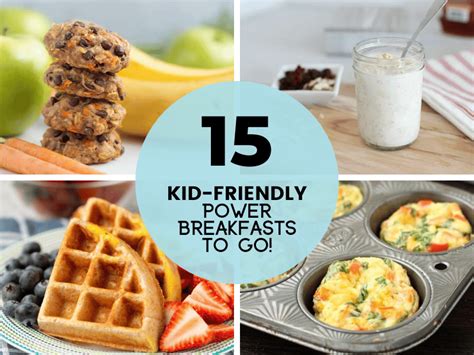 Kid-Friendly Power Breakfasts on the Go - Super Healthy Kids