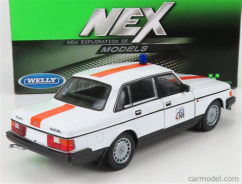 WELLY WE24102BE-W Escala 1/24 | VOLVO 240 GL SOS 901 BELGIUM POLICE ...