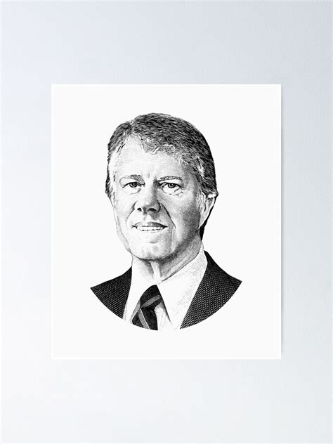 "President Jimmy Carter Graphic " Poster by warishellstore | Redbubble