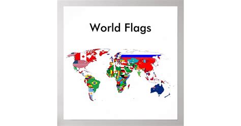 World Flags Poster | Zazzle