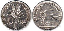 French Indochina coins - catalog with pictures and values online free