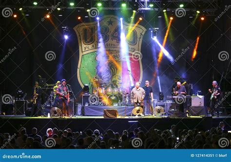 Ub40 Reggae Band Performing In Mallorca Complete Band Wide View ...