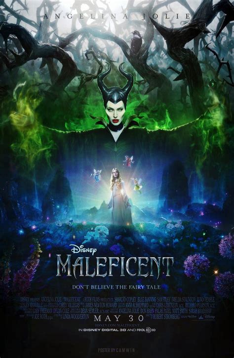 Maleficent (2014) - Poster by CAMW1N on DeviantArt