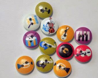 Music buttons | Etsy