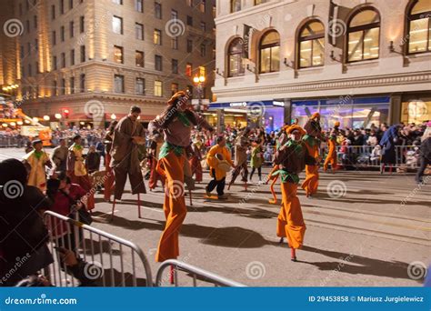 Chinese New Year Parade in Chinatown Editorial Stock Photo - Image of ...