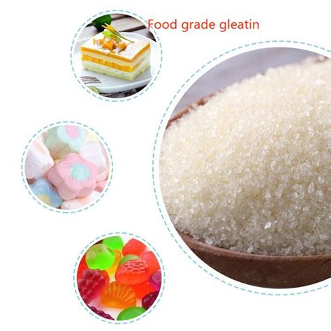 High Protein Edible Gelatin Powder Plain Gelatin Powder CAS 9000-70-8