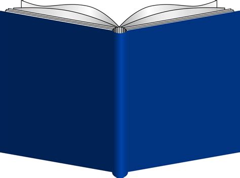 Blue open book vector – Free PSD,Vector,Icons