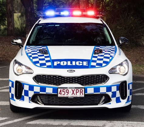 Kia unveils Queensland Police Stinger at SEMA show - paultan.org