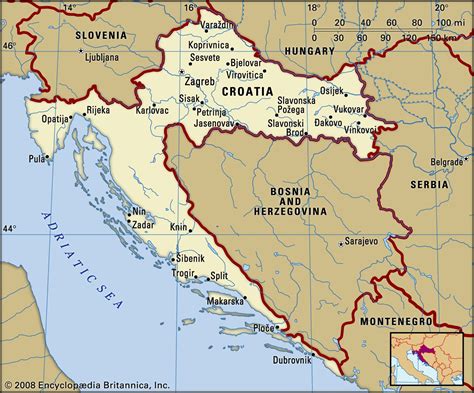 Khám phá Croatia trên bản đồ thế giới qua những hình ảnh đẹp nhất