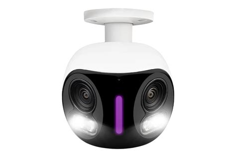 Lorex 4K Dual-Lens Wi-Fi Security Camera with Smart Security Lighting