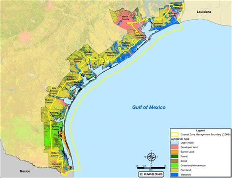 Map Of Texas Coast 16 Map Of The Texas Coastline | Tumejorgestion - Map ...