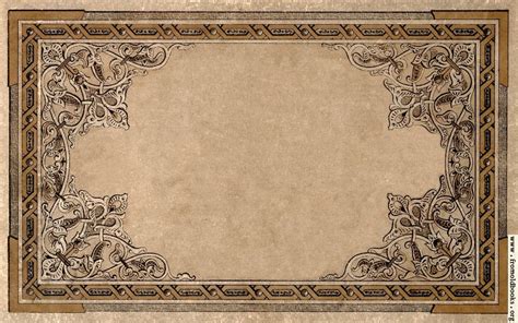 FOBO - Vintage ornate border