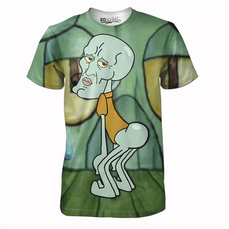 Pop That Squidward Tee - SoScribbly | Printed shirts, Tshirt print, Tees