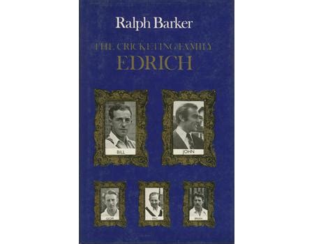 THE CRICKETING FAMILY EDRICH - Cricket Biography & Memoir: Sportspages.com