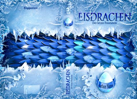 Ice Dragon Bookcover design on Behance