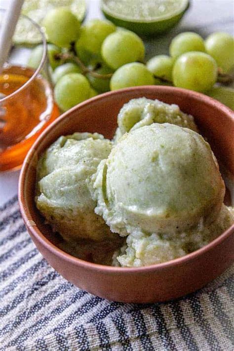 One Of Our Favorite Recipes For Grapes, Grape Nice Cream - This Mess is ...