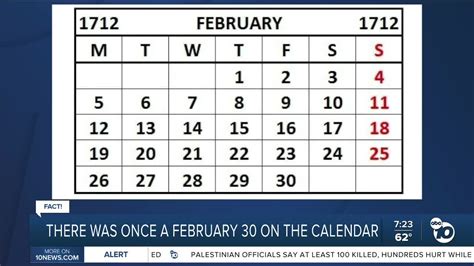 Fact or Fiction: Was there a February 30 on the calendar