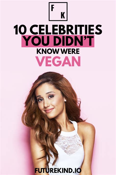 10 Vegan Celebrities That Will Surprise You! – Future Kind