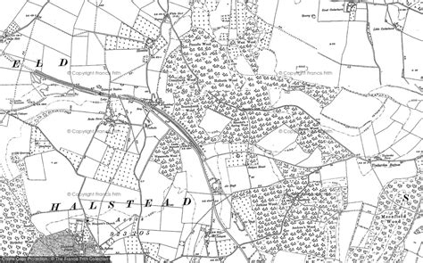 Old Maps of Badgers Mount, Kent - Francis Frith