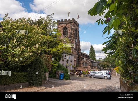 The village of Grappenhall near Warrington Stock Photo - Alamy