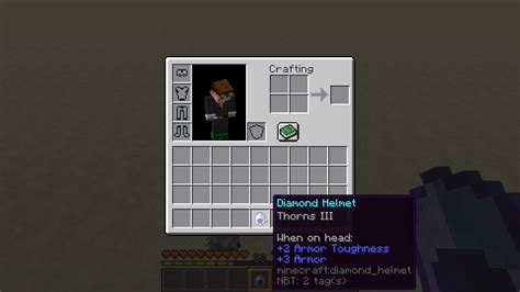 Thorns applies to armor pieces in your hands, and it doesn't consume durability : r/Minecraft