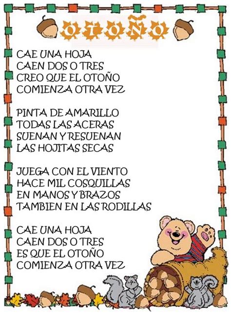 Imágenes con POEMAS CORTOS para Niños (Poesias Infantiles)