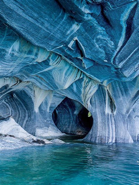 The Marble Cathedral, Chile: The Marble Caves of Cuevas are located on ...