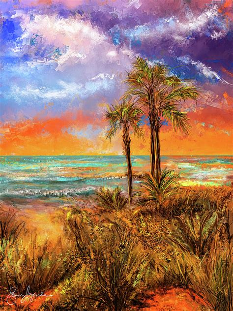 Laguna Beach at Sunset Painting by Lourry Legarde - Fine Art America