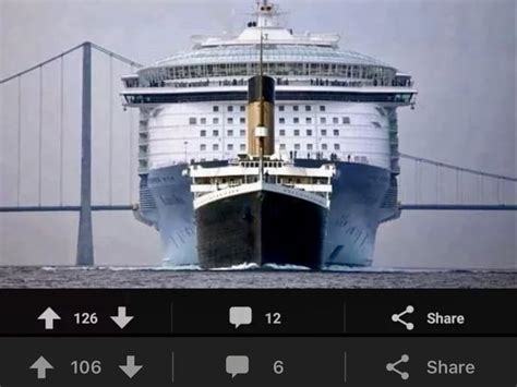 Titanic vs Oasis of the Seas - 9GAG