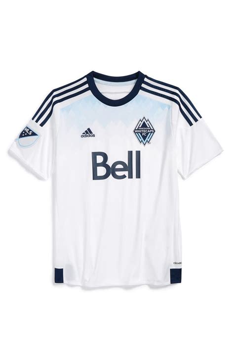 adidas 'Vancouver Whitecaps FC' CLIMALITE® Home Soccer Jersey (Big Boys ...