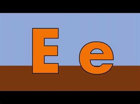 Starfall Alphabet Inspired Animations - Letter E - YouTube