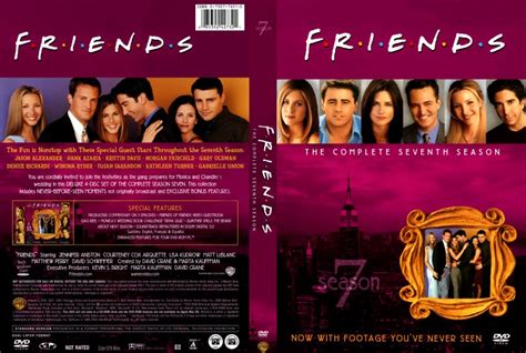 Friends Season 7 - TV DVD Scanned Covers - Friends Season 7 :: DVD Covers