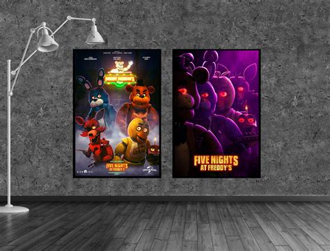 Five Nights at Freddy's Movie Poster High Quality Silk - Etsy