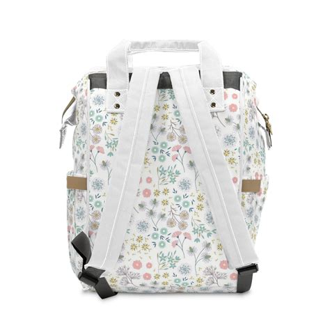 Multifunctional Diaper Backpackfloral Patterned Backpack - Etsy