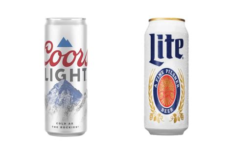 Coors Light vs Miller Lite - Taste, ABV, Calories, Carbs, Ingredients