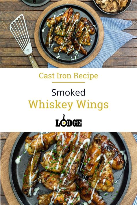 Smoked Whiskey Wings Recipe