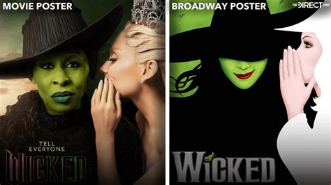 Wicked Movie Poster Controversy: Broadway vs. Original & Fan Edit Posters Breakdown