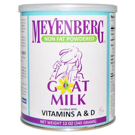 Meyenberg Goat Milk Non Fat Powdered Goat Milk 12 oz 340 g Gluten-Free, Kosher | eBay