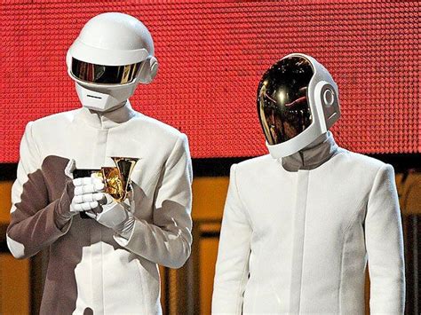 Daft Punk Without Helmets: See the Grammy-Winning Robots Unmasked | Daft punk, Daft punk ...