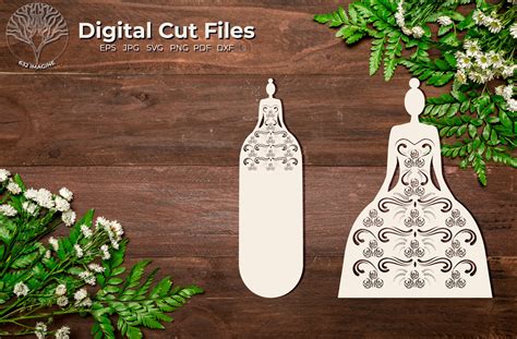 Wedding Cut Files Laser Cut Templates Graphic by 632imagine · Creative Fabrica