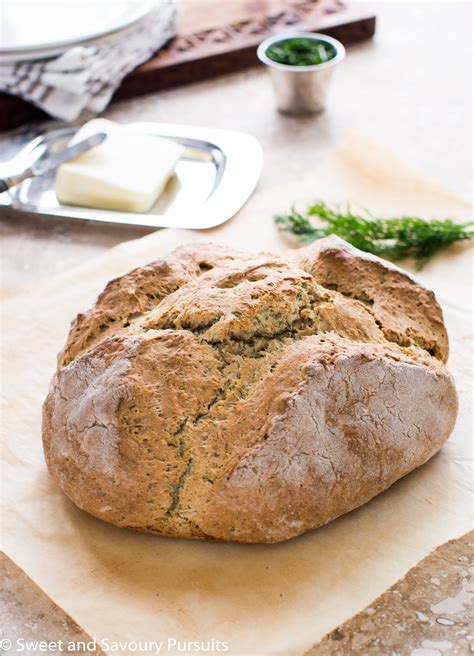 Irish Soda Bread with Dill – Sweet and Savoury Pursuits