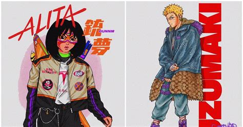 This Artist Reimagines Your Favorite Anime Characters In Streetwear ...