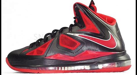 The Shadow League | Sneaker Closet: Nike Lebron X (Black/University Red ...