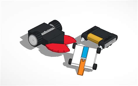 3D design TOMBSTONE VS MINOTAUR VS NOVO DUCK! (REVANCHE BATTLEBOTS ...