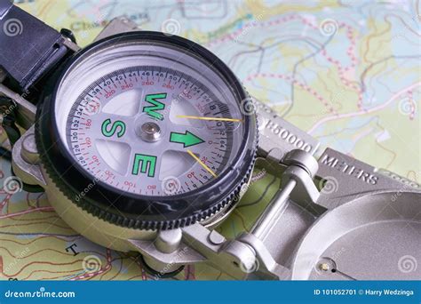 Military Compass Map Stock Images - Download 250 Photos