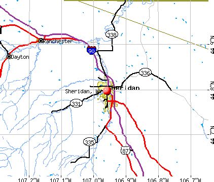 Google Maps Sheridan Wyoming