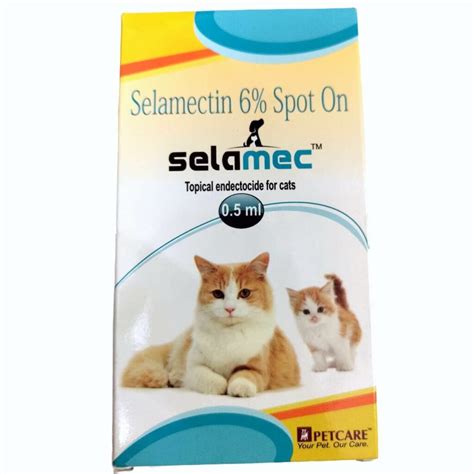 PetCare Selamec 12% / 6% Selamectin spot on for dogs & cats(pack of 2 ...