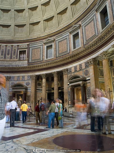 Photo of Inside the Pantheon. Pantheon, Rome, Italy