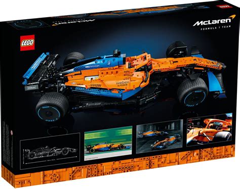 LEGO Technic McLaren Formula 1 Race Car 42141 Model Building Kit (1,432 ...