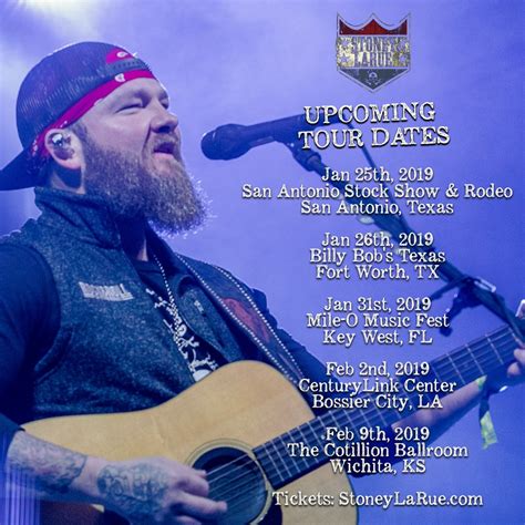 stoney larue on Twitter: "Upcoming Stoney LaRue Tour Dates - tickets: https://t.co/eDt6HHON3q ...